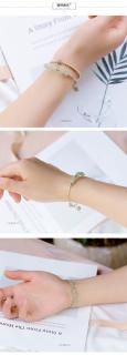 个人店其他品牌时尚手镯/手链/脚链621094927759 14k包金天然和田玉珠